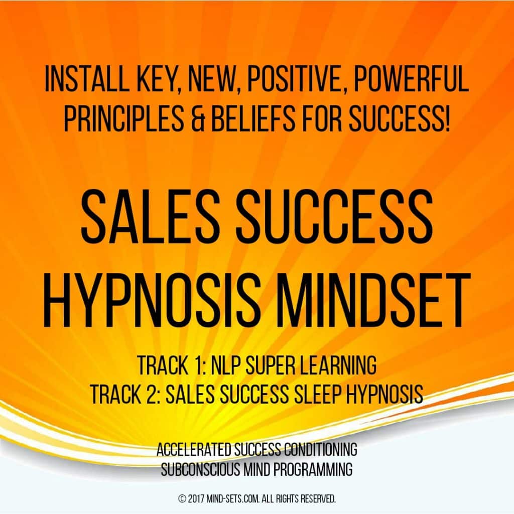 Sales Success Hypnosis Mindset